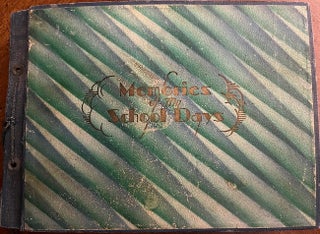 Item #30735 Memories of My School Days: 1929-30 Miss Jewell Herd's Girl's High School, Atlanta,...