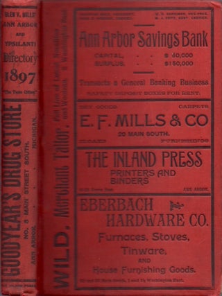 Item #33751 Ann Arbor and Ypsilanti Directory 1897. Ann Arbor, Glen Mills, Michigan