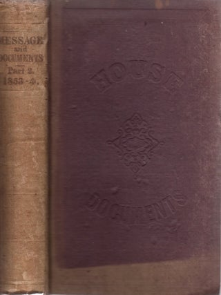 Item #34078 Message From The President of the United States to the Two Houses of Congress, at the...