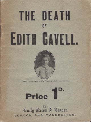 Item #34437 The Death of Edith Cavell. Edith Cavell, World War I