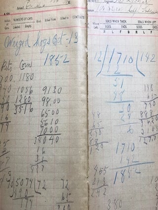 1904-1924 Stark Family Missouri Farm Ledger