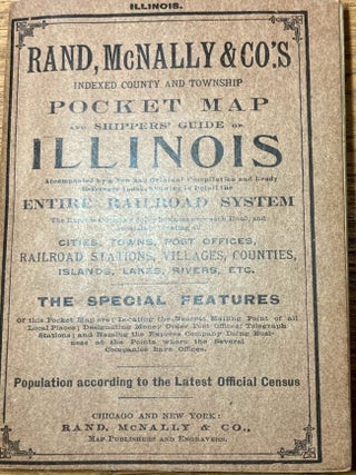 Item #35126 Rand McNally & Co.'s Indexed County and Township Pocket Map and Shippers Guide of...