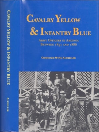 Item #36333 Cavalry Yellow & Infantry Blue Army Officers in Arizona Between 1851 and 1886....