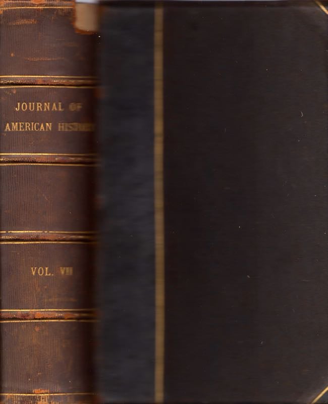 Item #8354 Journal of American History Vol. VII. Frank Allaben, -in-Chief.